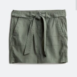 Liverpool Olive Mini Skirt